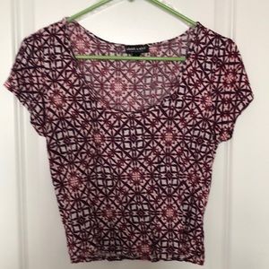 Cozy crop top perfect for spring weather!